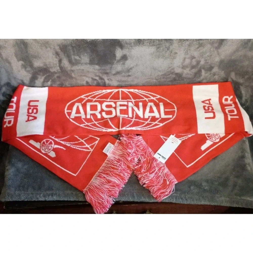 Officially‎ Licensed Red Arsenal USA Tour 2024 Scarf Brand New With Tags - Picture 4 of 6